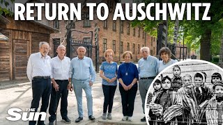 Holocaust could happen again warn survivors as they return to Nazi death camps for March of Living [upl. by Hauhsoj483]