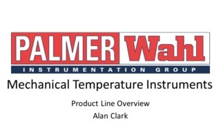 Palmer Mechanical Thermometers Product Line Overview [upl. by Maillij]