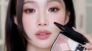 Dior eyeshadow palette 649 tutorial [upl. by Esiralc267]