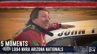 5 moments from the 1994 NHRA Arizona Nationals [upl. by Soulier]