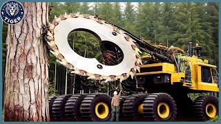 199 Incredible Fastest Big Chainsaw Cutting Tree Machines ▶11 [upl. by Glenden487]