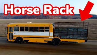 I Rebuilt a Bus For My Horses [upl. by Wulf]