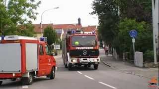 RW 2 FF Abensberg  ELW  LF 16TS  TLF 2450 FF Kelheim [upl. by Lovich704]