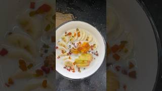 Overnight soak oats shorts food cooking oat healthy kitchenqueenmina youtube [upl. by Armalda]