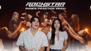 LISA  ROCKSTAR Dance Practice Video REACTION [upl. by Feeley]