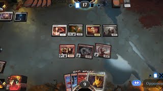 Ep392 Upgraded Mono quotRed deck winsquot vs whiteblack lifegain bat deck Ranked historic MTG Arena [upl. by Ardnwahsal]