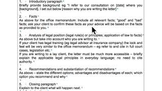 How to draft an office memorandum and a letter of advice to client [upl. by Celeste]