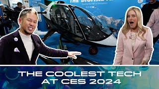 The Coolest Tech at CES 2024 with iJustine and briantong [upl. by Icul]