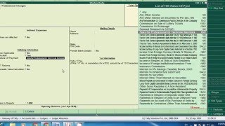 TDS Entries Journal entries TDS Payment Entry [upl. by Roumell]