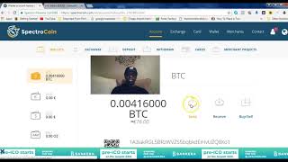 How to send and recieve using SpectroCoin wallet [upl. by Legnaesoj]