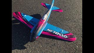 RC Durafly Goblin Maiden Flight [upl. by Kamerman154]