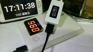 行動電源電量測試10400mAh [upl. by Nnayelsel100]