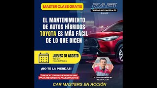 Conferencia Gratis  Autos Hibridos TOYOTA [upl. by Ilsel]