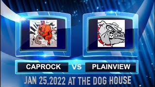 Plainview Bulldogs Vs Caprock Longhorns 12522 Varsity Boys Basketball [upl. by Race]