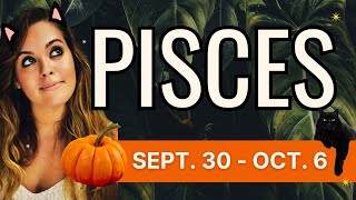 PISCES Sept30  Oct6🐟🌻 quotFinally a fish out of the muddy water and ready to swim freelyquot🌈🌺 [upl. by Aissatan]