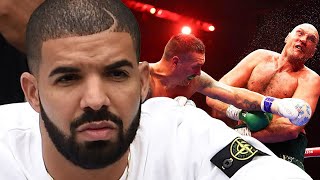 Drake LOSES Over 500K on Usyk DROPPING amp BEATING Tyson Fury to become UNDISPUTED [upl. by Germain]