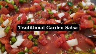 Traditional Garden Salsa [upl. by Eilsil954]