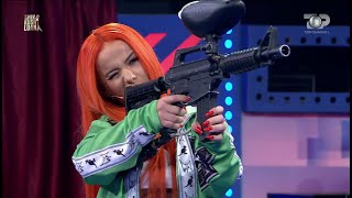 Sfida Paintball Rina Shiko kush LUAN 4 31 Tetor 2020 Entertainment Show [upl. by Anyal]