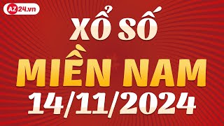 Xổ số miền Nam ngày 14 tháng 11  XSMN  SXMN  KQXSMN  Kết quả Xổ số kiến thiết miền Nam thứ 5 [upl. by Seftton205]