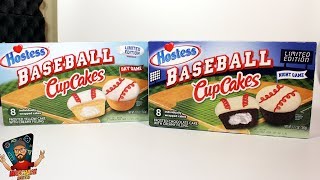 Hostess Baseball Day amp Night Game Cupcakes [upl. by Emyle]