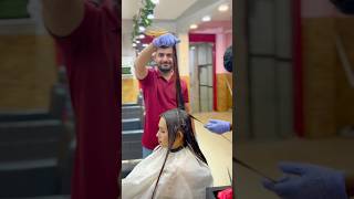 Nanoplastia Hair Treatment  Flying Scissors💆🏻‍♀️yt explore trendingshorts nanoplastia [upl. by Accebar]