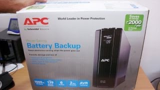 APC 1 KVA UPS BR1000GIN Unboxing amp Overview [upl. by Daryle533]