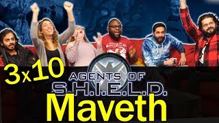 Agents of Shield  3x10 Maveth  Group Reaction [upl. by Enelhtac]