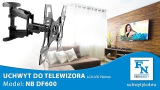 DF600  Wysokiej jakości obrotowy uchwyt do telewizorów LCD LED 32quot  70quot [upl. by Graces103]