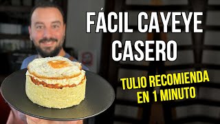 Auténtico Cayeye  Receta Fácil  Tulio Recomienda en 1 Minuto [upl. by Oralle342]