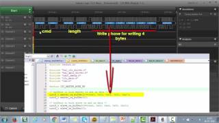 I2C  Protocol Decoding using Saleae USB Logic Analyzer [upl. by Tova]