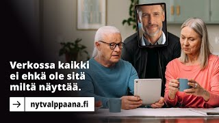 Mieti ennen kirjautumista – Nyt valppaana verkossa [upl. by Akieluz]