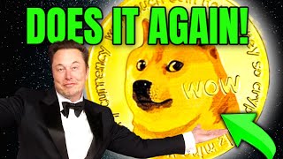 Dogecoin News Today ELON MUSK Does it Again Dogecoin Pumping [upl. by Kahle]