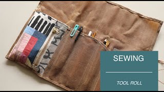 SEWING A TOOL ROLL [upl. by Yspyg524]