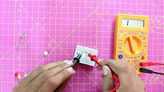 How to Check LED is Working or Not Simple Method to Test LED with Multimeter [upl. by Hcaz201]