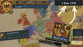 I found a legit Path in EU4 to form GERMANY in 1518  No for real this is NO clickbait [upl. by Ffilc]