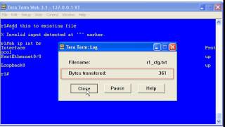 Logging with TeraTerm Pro  Part 2 [upl. by Narad877]
