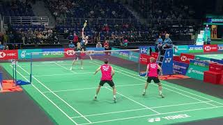 ONG Yew SinTEO Ee Yi vs Kim ASTRUPAnders Skaarup RASMUSSEN  Malaysia Open 2024 [upl. by Sateia]