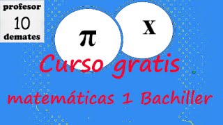 Matemáticas 1 bachillerato CURSO GRATUITO [upl. by Idette]