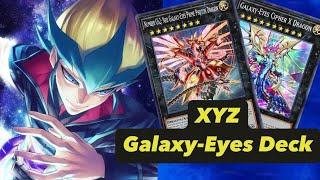 My GalaxyEyes OTK Deck for Link amp Xyz Festival Master Duel [upl. by Eram477]