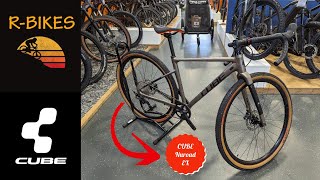 Cube Nuroad EX GRAVEL BIKE 2022 flashstonenorange WALKAROUND REVIEW cube [upl. by Bryana960]