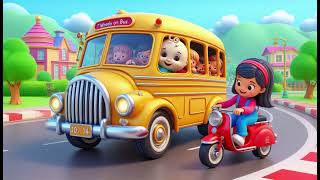 The Wheels on the Bus Icebreaker Version  Nursery Rhymes amp Kids Songs [upl. by Maryly]