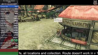 Xenoblade Chronicles DE 100 speedrun in 210720 Part 1 old WR [upl. by Adnohsar]