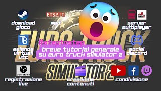 DOWNLOADDLC MOD AZIENDE VIRTUALI SERVER MULTIPLAYER SOCIAL GAME LIVE E CONTENUTI ONLINE ETS 2 [upl. by Ayekim]