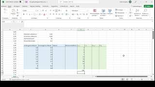 Volledige frequentietabel van een continue variabele en dus van gegroepeerde gegevens met Excel [upl. by Hubie]