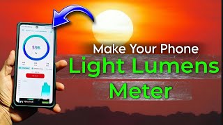 Light Lumens Meter Mobile App Tutorial 2024 [upl. by Gertrude231]