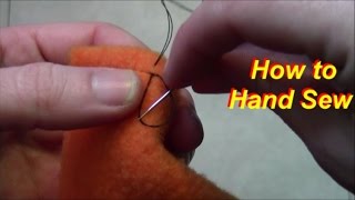 How to Sew by Hand [upl. by Moraj]