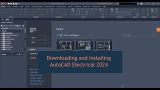 Installing AutoCAD Electrical 2024 [upl. by Aiselad103]