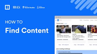 How to Find Content in Newsela [upl. by Enaitsirhc]