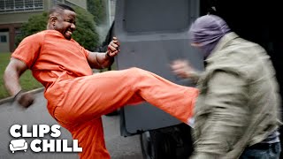 Michael Jai White DESTROYS Six Gangsters  SWAT Under Siege [upl. by Rednasela]