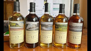 Hidden Spirits Balmenach 2004 Strathisla 2002 Bruichladdich 2002 Ben Nevis 2006 Ledaig 2007 [upl. by Fisk779]